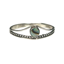 Abalone Shell Sterling Silver Ring