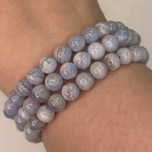 Blue Lace Agate Mala