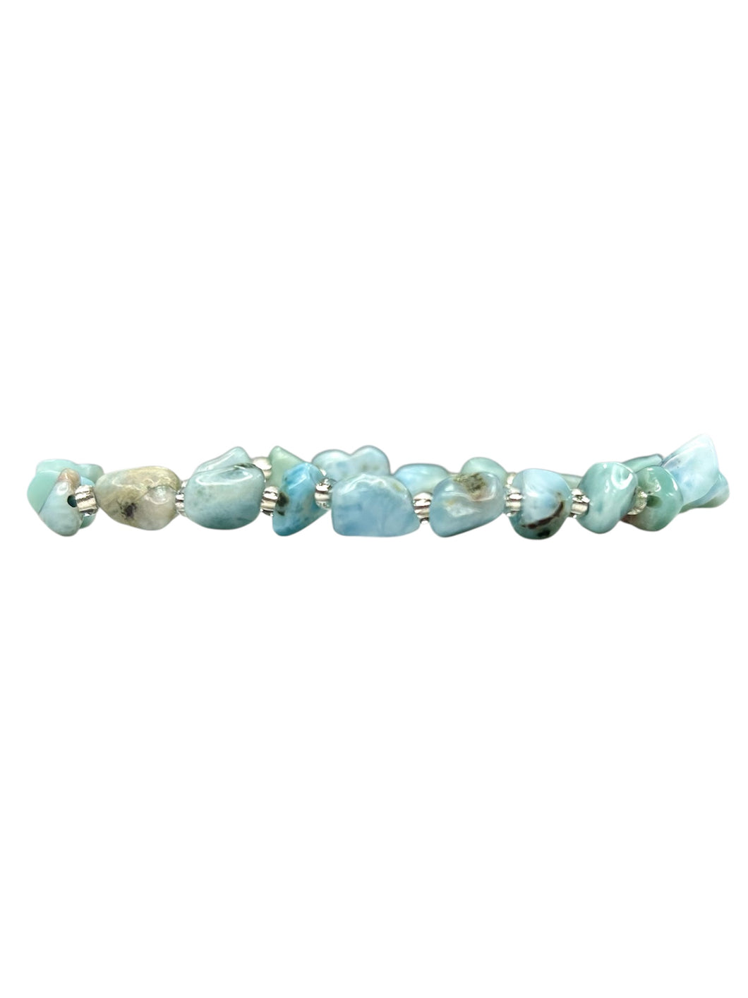 Larimar Chip Mala