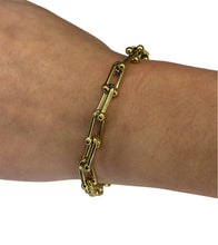 Geometric Paperclip Bracelet