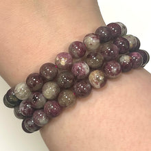 Plum Blossom Tourmaline Mala