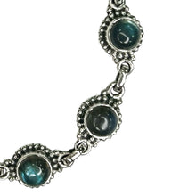 Labradorite Sterling Silver Bracelet