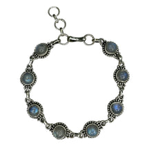 Moonstone Sterling Silver Bracelet