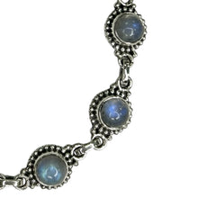 Moonstone Sterling Silver Bracelet