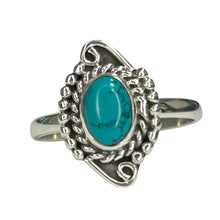 Chinese Turquoise Sterling Silver Ring