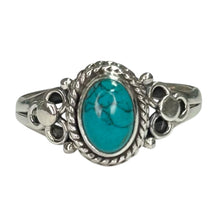 Chinese Turquoise Sterling Silver Ring