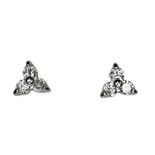 Rhinestone Triangle Studs