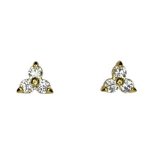 Rhinestone Triangle Studs