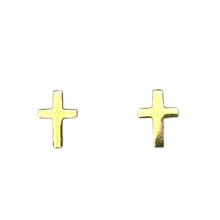Petite Cross Studs