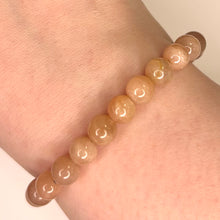 Peach Moonstone Mala