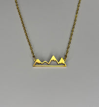 Classic Mountain Range Necklace