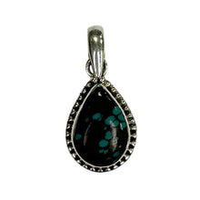 Tibetan Turquoise Sterling Silver Pendants