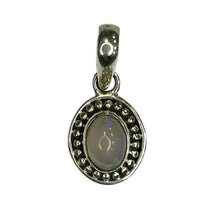 Ethiopian Opal Sterling Silver Pendant