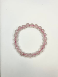 Rose Quartz Mala Translucent