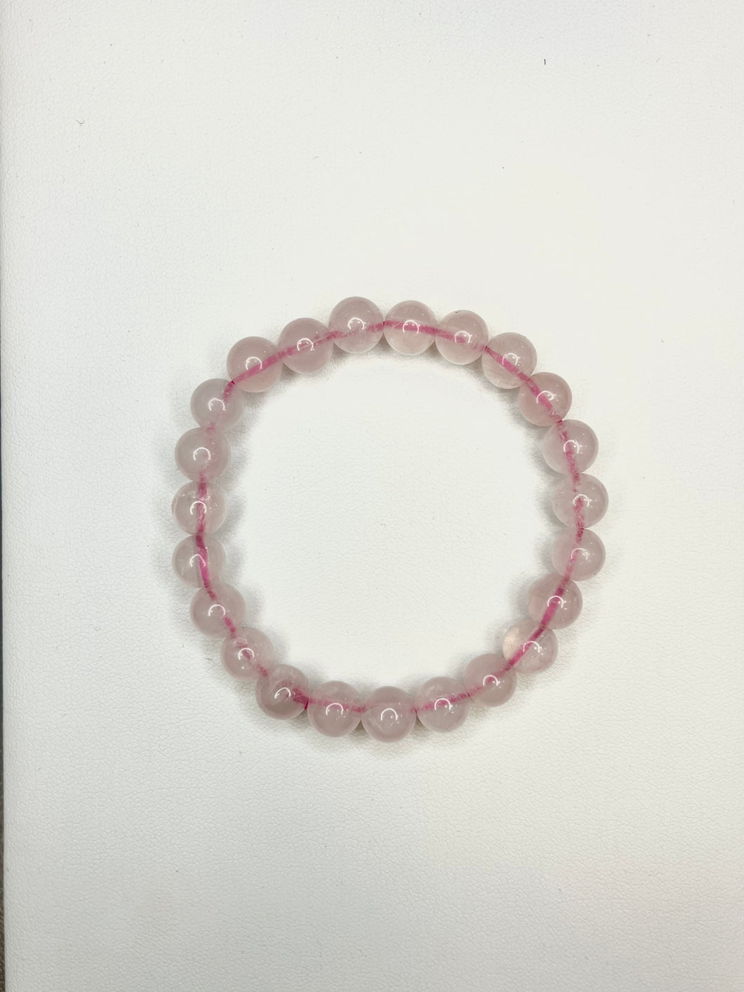 Rose Quartz Mala Translucent