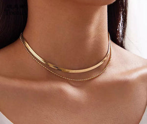 Double Herringbone Choker
