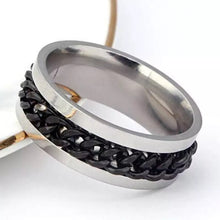 Chain Link Spinner Ring